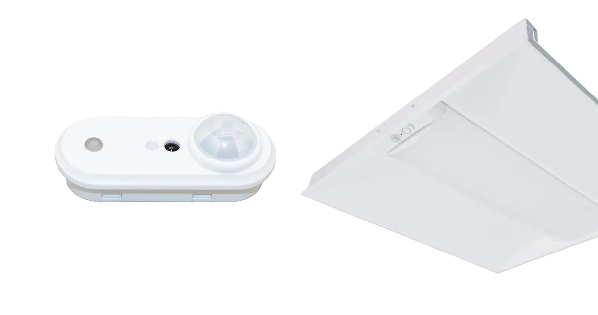 Power and CCT selectable LED light feature