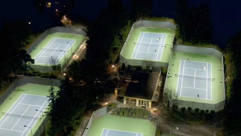 Optimizing Athletic Performance with the ACE Tennis Court Lighting System